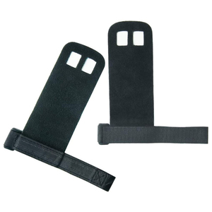 Poignées de gymnastique en cuir avec logo personnalisé, sangles de poignet réglables, coussinets de protection pour les paumes, pour la gymnastique, le CrossFit, la musculation - Product Image 4