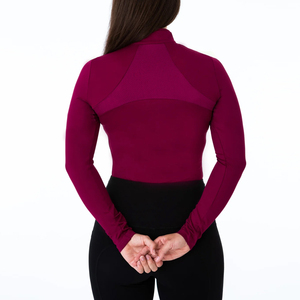 Chemise d'équitation unisexe sur mesure de haute qualité pour la maternité, en Spandex/Polyester, taille haute, manches longues, respirante, vente en gros - Product Image 2