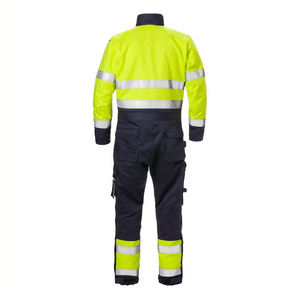 Uniforme de sécurité personnalisé avec logo imprimé, respirant, en polyester, haute visibilité, antibactérien, prix abordable, vêtements de travail à manches longues - Product Image 2