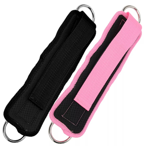 High Quality Breathable Sport Protection Fitness <b>Ankle</b> Straps for Cable Machine Double Adjustable Neoprene with cheap quality - Product Image 2