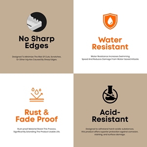 Ventilated <b>Shower</b> Rack Wall Mounted Dual Layer Metal Holder Heavy Duty Bathroom Storage Caddy Dual Tier Hardware Silver Finish - Product Image 5