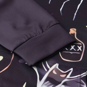 เสื้อฮู้ดดี้ซับลิเมชั่นผู้ชายแบบใหม่ โพลีเอสเตอร์สั่งทำได้ ปรับแต่งสีและโลโก้ได้ทุกแบบ ราคาดีที่สุด เสื้อฮู้ดดี้ซับลิเมชั่นผู้ชายสุดเท่ - Product Image 4