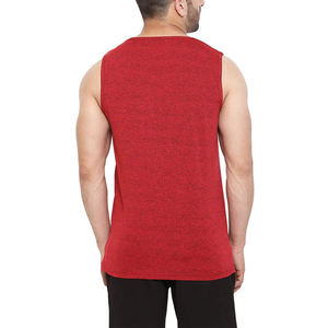 <b>Mens</b> Quick Dry Breathable Stringer Gym <b>Singlet</b> Compression Fitness Tank Top Sleeveless Cotton Workout Bodybuilding Sports Wear O - Product Image 5