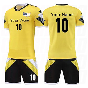 Uniformes de Fútbol Personalizables para Adultos y Niños, Conjunto de Camisetas de Fútbol Personalizadas para Niños, Hombres y Mujeres, Transpirables y Deportivas - Product Image 1