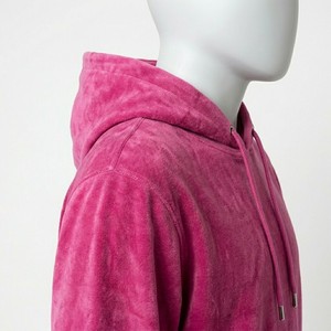 Unisex Pink Dip Dye <b>Tracksuit</b> Hooded Full Sleeve Gradient Color Casual Loose Fit Cotton Sweatshirt And Pants Set Autumn Wear - Product Image 4