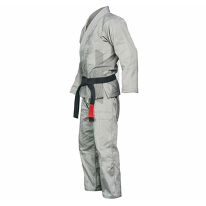 Kimono de Jiu-Jitsu Brésilien (BJJ) OEM personnalisé, haut uniquement, 100 % coton prérétréci, conception monopièce à tissage simple - Product Image 2