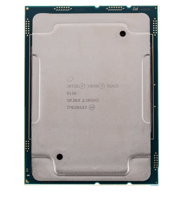 XEON GOLD 6130 16-Core 2.10GHz 22MB L3 Cache 125W SR3B9 Intel CPU New Tray Package LGA3647 Socket Used Server Intel Xeon E5