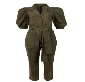 New Best Classic Design Casual Dress for girls and women Casitas Jumpsuit Army Green soft and comfortable