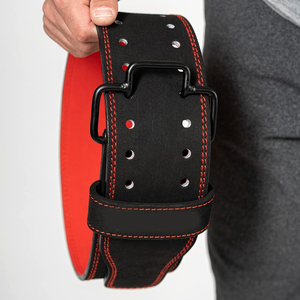 Samroz Sports <b>Weight</b> Lifting Belt 7mm - Prong Weightlifting Belt for Squats, Deadlift, and <b>Bench</b> Press – Lifting Belt Leather - Product Image 3