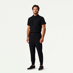 Mejores Uniformes de Hospital para Hombre, Conjunto de Uniforme Médico de Tela de Lana Peinada, Pantalones y Blusa para Enfermería, Uso Hospitalario - Product Image 3