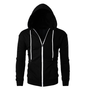 Sweat à capuche unisexe en molleton de coton épais de haute qualité, style vintage vieilli, avec poche brodée, pour l'hiver 2026 - Product Image 1