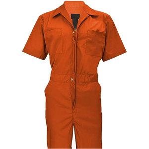 Combinaison de travail avec poignets élastiques pour la protection contre les particules sèches et les liquides, combinaison de travail protectrice, uniforme de sécurité durable - Product Image 2