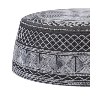 Gorros Islámicos Elásticos y Cómodos para Exteriores, Diseño de Moda Étnica, Transpirables, Gorro de Oración Musulmán, Personalizado OEM - Product Image 6