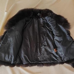 Manteau en fourrure de renard véritable pour femme, épais et chaud, veste en fourrure pour l'hiver - Product Image 6