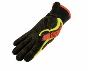 Gants de travail premium résistants aux chocs avec paume en nitrile, conformes aux normes ANSI/ISEA niveau de coupe 4 et EN388, design personnalisable, respirants et confortables - Product Image 5