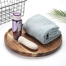 AWE Mid Century Modern Classic Design <b>Serving</b> <b>Tray</b> <b>Black</b> Powder Coated Wooden Base Dishwasher Microwave Safe Multipurpose Use - Product Image 2