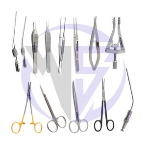 Juego de 13 Instrumentos Básicos de Cirugía Plástica, Herramientas Cosméticas Endoscópicas Mini Tebbetts para Cirugía de Senos y Rinoplastia - Product Image 2