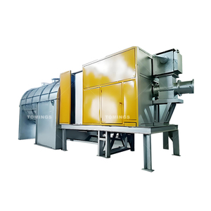 Horno de carbonización por pirólisis rotativa continua Horno de carbonización rotativa de biogás - Product Image 1