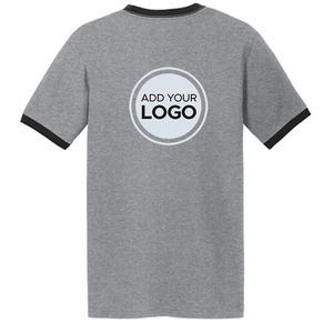 Unisex Men <b>T</b> <b>Shirts</b> Men's 50/50 Cotton/Poly <b>Ringer</b> Soft <b>T</b> <b>Shirt</b> - Product Image 2