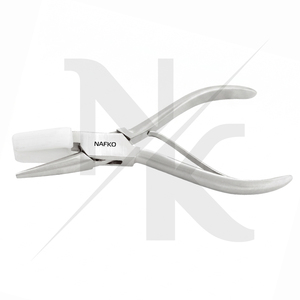 Premium Quality Stainless Steel Eyeglasses Repairing Plier Eyeglasses Frame <b>Adjusting</b> Tool with Nylon Non Slip Handle Equipments - Product Image 2
