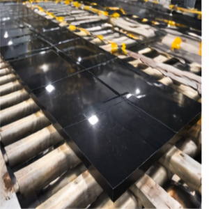 Losas de Granito Negro Absoluto 100% Natural de Primera Calidad, Pulido, Diseño Moderno y Duradero, Tamaños Personalizados, Cajas de Madera Resistentes para el Hogar - Product Image 2