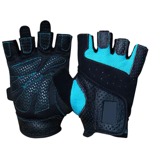 Men's Gym Sport Gloves for Workout Wholesale Fitness Gloves Leather Weight Lifting Gloves for Cycling & Gym Training - Product Image 4