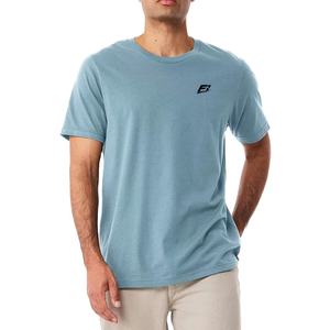 เสื้อยืดคอตตอนผู้ชายแบบคอโอ ทรงปกติ ผ้าเจอร์ซีย์คอตตอน 100% สไตล์ลำลอง สตรีทแวร์ สำหรับฤดูร้อน ขายส่งจากผู้ผลิตในสหรัฐอเมริกา - Product Image 1