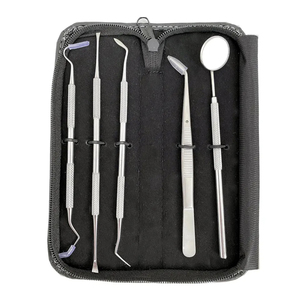 ชุดอุปกรณ์ทำความสะอาดฟันแบบใช้ซ้ำได้ 5 ชิ้น ทำจากสแตนเลส ยี่ห้อ Bone Bridge Instruments รุ่น BBI-682 ชุดตรวจสุขภาพฟันแบบพื้นฐาน พร้อมใบรับรอง CE - Product Image 1