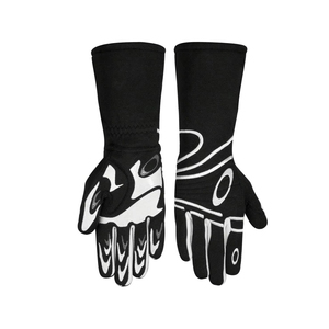 Top Quality Premium Neoprene <b>Full</b> Finger Racing Gloves With Non <b>Slip</b> Palm Sublimation Print Unisex Outdoor Use - Product Image 6