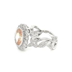 Classic Fashion Jewelry Bridal Oval Shape Ring - Product Image 2