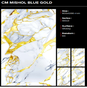 Azulejos de Porcelana Glodan Brillante de Lujo Premium de Alta Demanda para Piso 600x1200mm Antideslizantes Hechos en India por Clayton Ceramic - Product Image 1