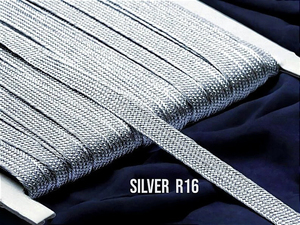 Superior Quality 10mm Vintage Metallic Embroidery Braid Woven <b>Ribbon</b> Trim Silver Gold Bronze Sfifa Couture Decorative Lace - Product Image 3
