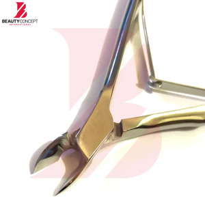 กรรไกรตัดหนังกำพร้าสแตนเลสอย่างดี สำหรับตัดหนังกำพร้าและผิวหนังที่ตายแล้ว อุปกรณ์ทำเล็บมือและเล็บเท้า สำหรับร้านทำเล็บ - Product Image 4