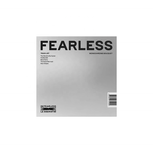 [Álbum Original Coreano] LE SSERAFIM - FEARLESS (Versión Monochrome Bouquet) - Product Image 3
