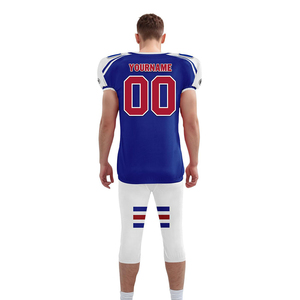 Uniformes de football américain pour adultes, entièrement personnalisables (logo et design), plusieurs couleurs, 100 % polyester, doux, respirants et légers. - Product Image 4