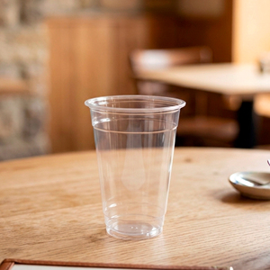 Wholesale Disposable Eco Friendly Transparent 95mm Single Wall <b>Plastic</b> <b>Cups</b> 16oz 22oz PP Tea Coffee Juice Beverage - Product Image 1