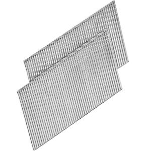 Chiodi per Finitura Zincati Calibro 16, Confezione da 2000 Pezzi, Chiodi Brad Resistenti da 20 Gradi, 2 Chiodi Angolati per Finitura - Product Image 1