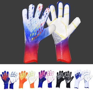 Gants de gardien de but de football MILIENZ SPORTS APPAREL Predator en cuir respirant avec fermeture auto-agrippante, en latex épais antidérapant - Product Image 1