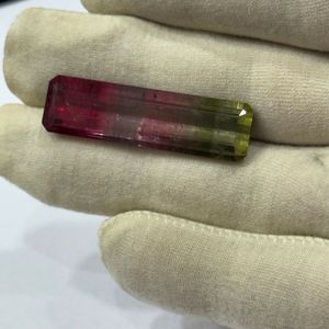Tourmaline Melon d'Eau Naturelle Rare 33,47 Carats, Pierre Unique Octogonale, Gemme Afghane Certifiée IGI, Qualité AAAA, Vente en Gros - Product Image 6