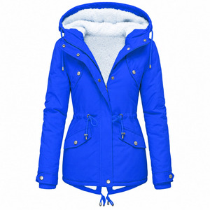Custom Logo Winter New Puffy Women Oversize Bubble Padded <b>Puffer</b> Down Coat <b>Crop</b> Top <b>Jackets</b> with Zipper Wholesale High Quality - Product Image 4