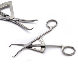 Dental Bone Caliper Implant Surgical <b>Measuring</b> Forceps Manual Stainless Steel Orthodontic <b>Gauge</b> Dental Lab <b>Tool</b> - Product Image 4