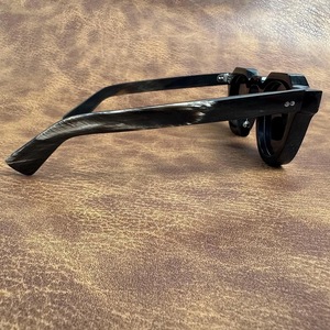 Nuevas Monturas de Gafas de Sol Ópticas de Cuerno de Búfalo Ecológicas y Naturales de ILAHI, Hechas a Mano, Modernas, Rústicas, de Forma Cuadrada, con Diseños Love Angel - Product Image 5