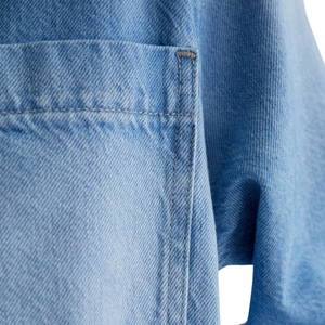 Veste en jean slim pour femmes, coupe régulière, lavée, manteau moderne, fournisseur en gros, fabrication OEM ODM - Product Image 2