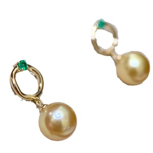 Light Luxury Fashionable Versatile S925 Pure Silver Natural <b>Pearl</b> <b>Dangle</b> <b>Earrings</b> 8.5-9MM Spring Summer New Products - Product Image 5