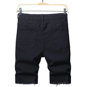Custom Men's Loose Fit Denim Shorts Vintage Acid Washed Denim Shorts for Men <b>Baggy</b> Denim <b>Jorts</b> OEM Service Customized Denim shor - Product Image 2