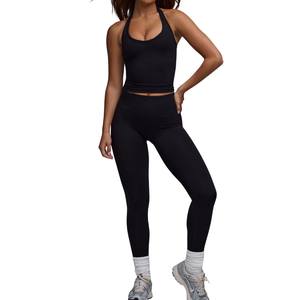 <b>Girls</b> Seamless <b>Sport</b> Leggings High Waist Compression Yoga Fit Wholesale Custom OEM ODM - Product Image 4