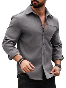 Men's 100% Cotton Formal Dress <b>Shirts</b> Long Sleeve Breathable Anti-Wrinkle for <b>Office</b> European Uniform Casual Business Wear - Product Image 6