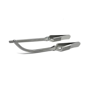 Pince à bouledogue Debakey de qualité supérieure en acier inoxydable, pince vasculaire croisée atraumatique, instruments chirurgicaux cardiovasculaires, marquage CE ISO - Product Image 1