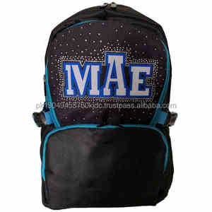 Mochila de animadora personalizada, transpirable, impermeable, con estampado seco, con pedrería, para equipos y clubes. - Product Image 6