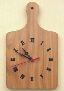Horloge murale en bois massif de luxe, design Art Déco, pour la décoration de mariage et de salon - Product Image 5